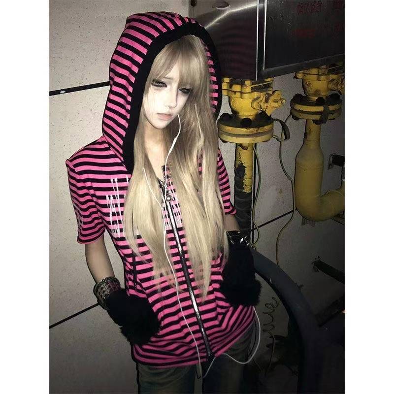 Vintage Fashion Subculture - Summer Y2K Grunge Subculture Women Tees
