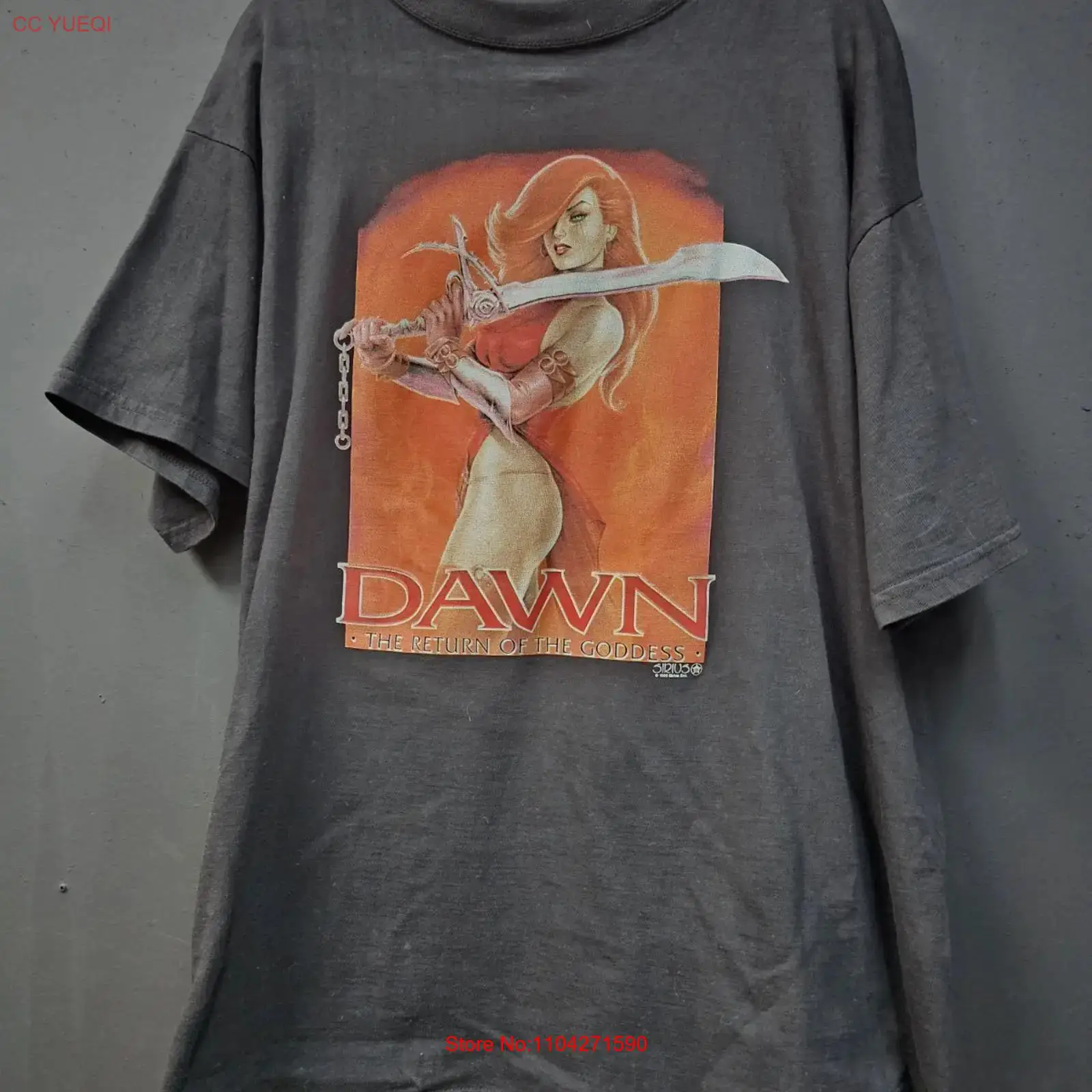 Vintage Fashion Victim Shirt - Vintage 1990s Dawn T Shirt Size