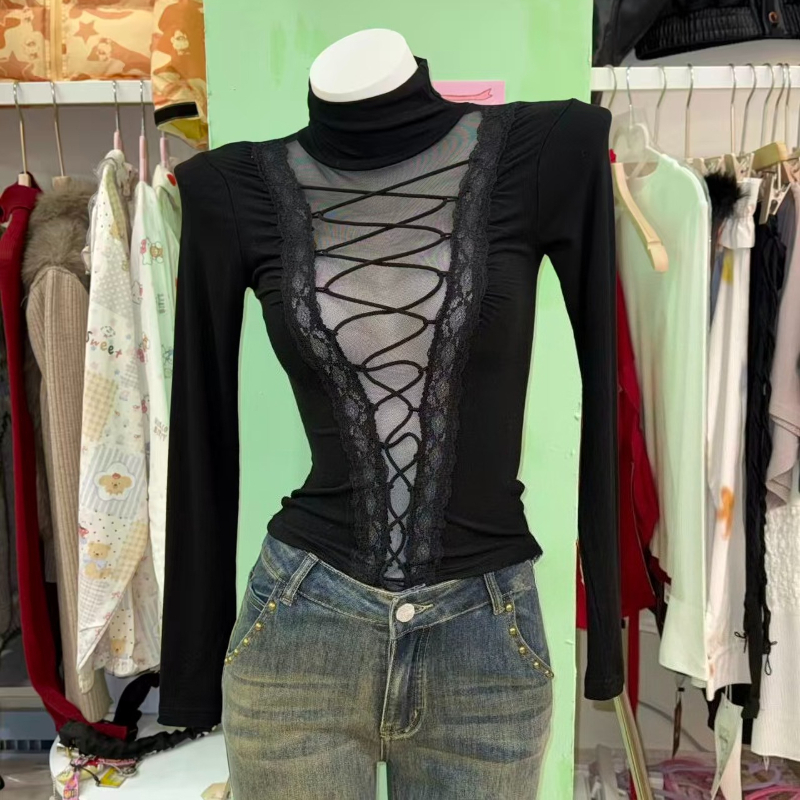 Vintage Fashion Subculture - Retro 2000s Vintage Gothic Long Sleeve