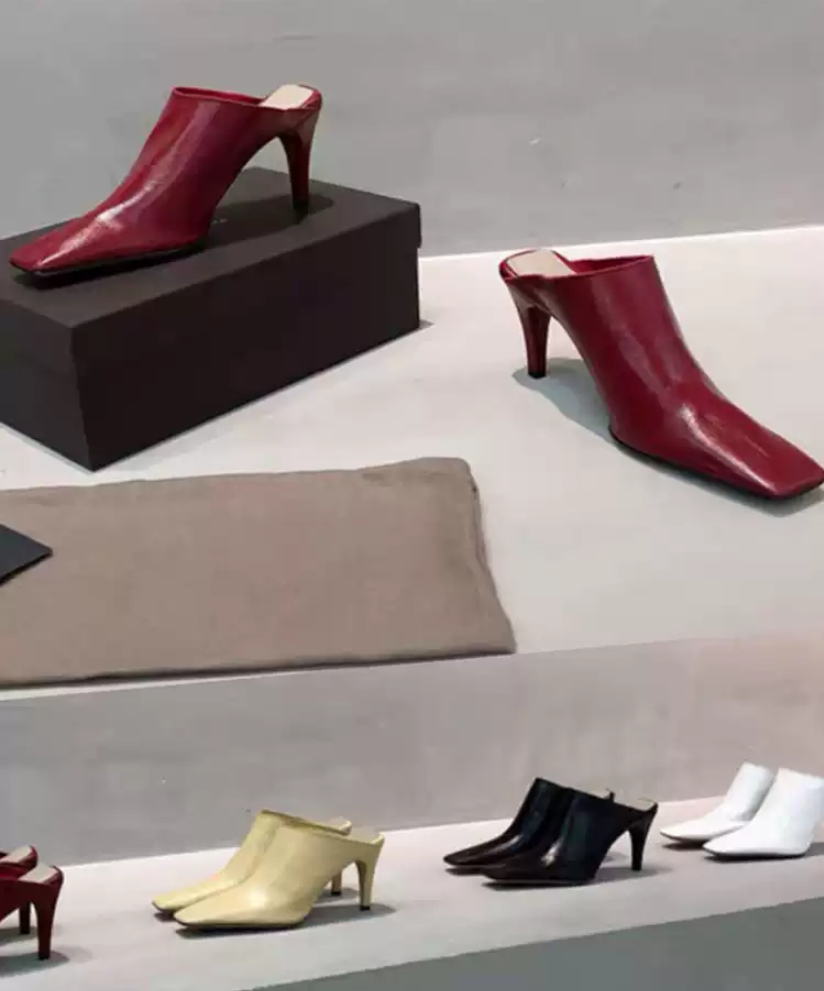 Vintage Fashion Ladies - New Fashion Shoes Summer Shoes Square
