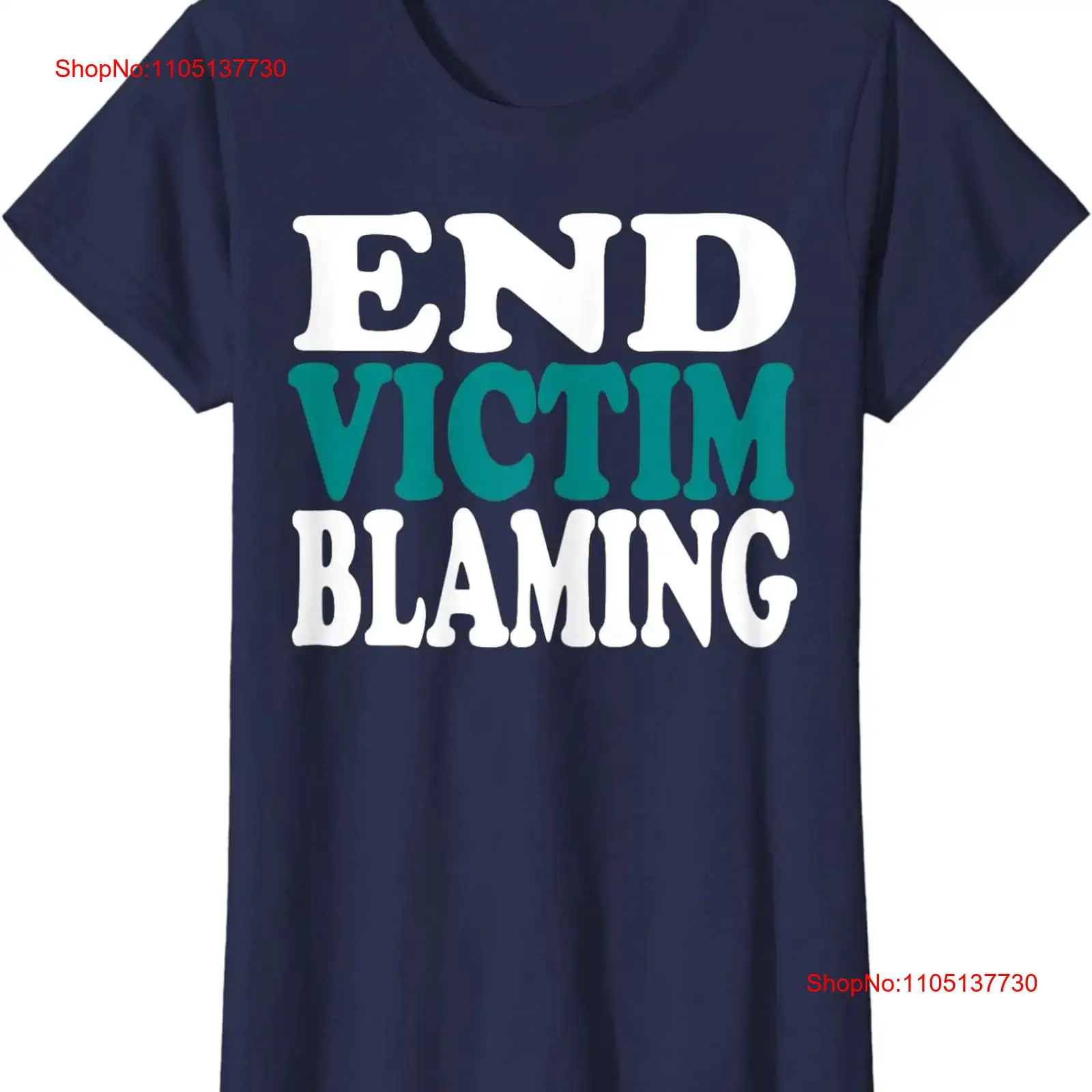 Vintage Fashion Victim Shirt - End Victim Blaming Sexual Assault Awareness