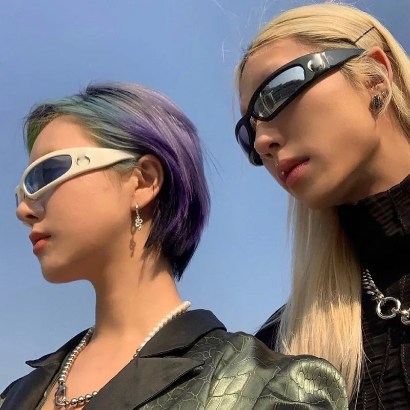 Vintage Fashion Tiktok - Resin Y2K Glasses Tiktok Lenses Moon