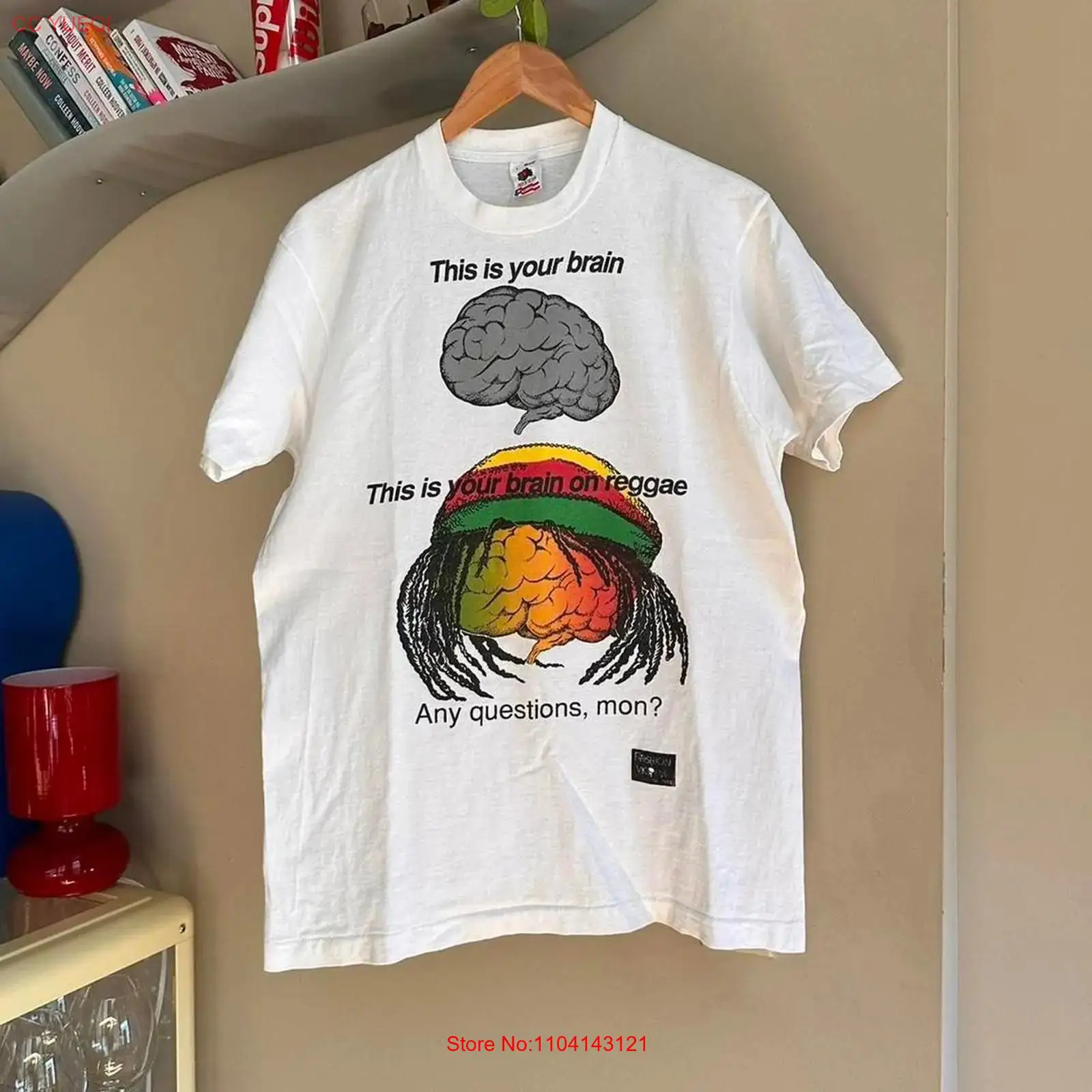 Vintage Fashion Victim Shirt - Vintage 1990 Fashion Victim Reggae T