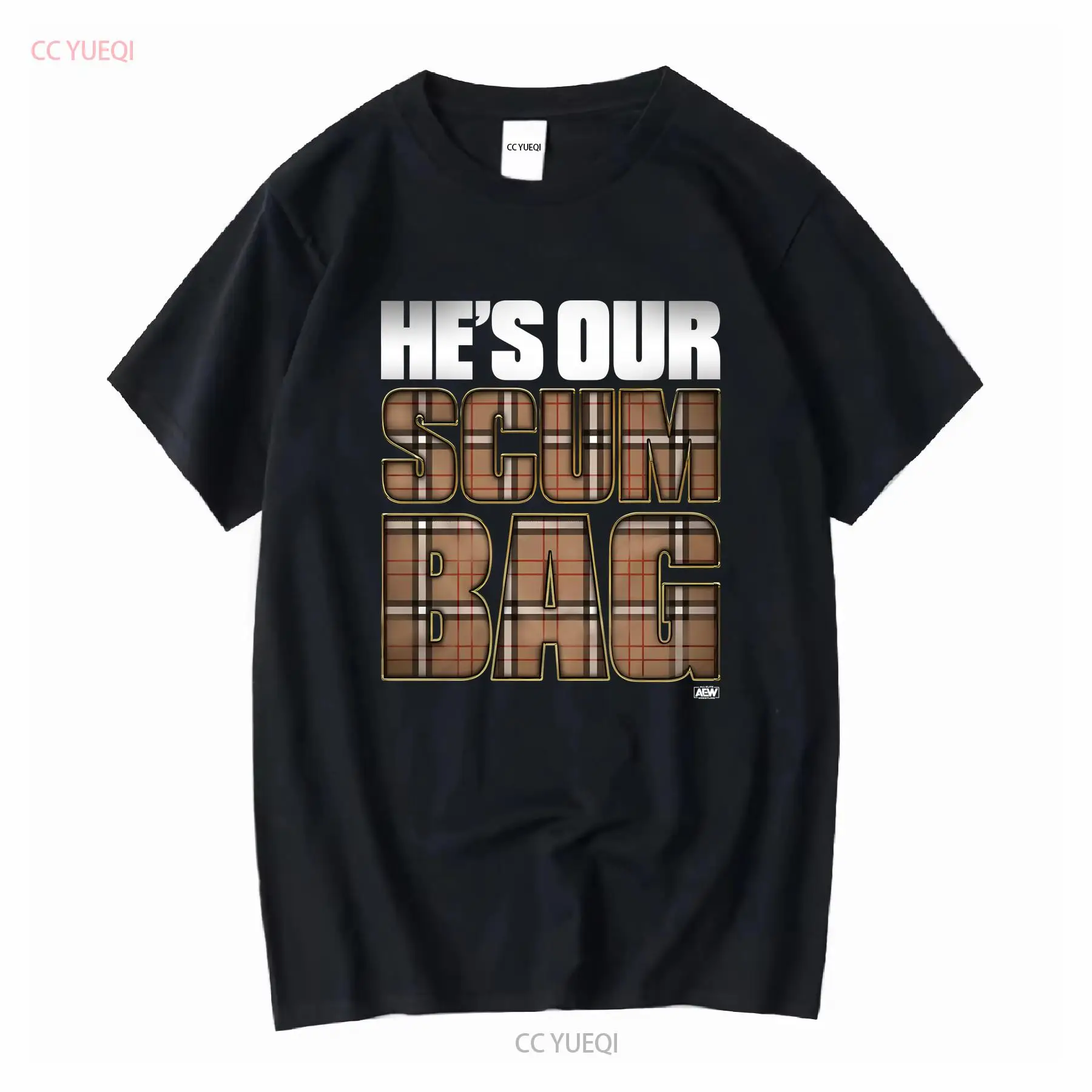 Vintage Flannel Shirt - MJF He's Our Scum Bag AEW
