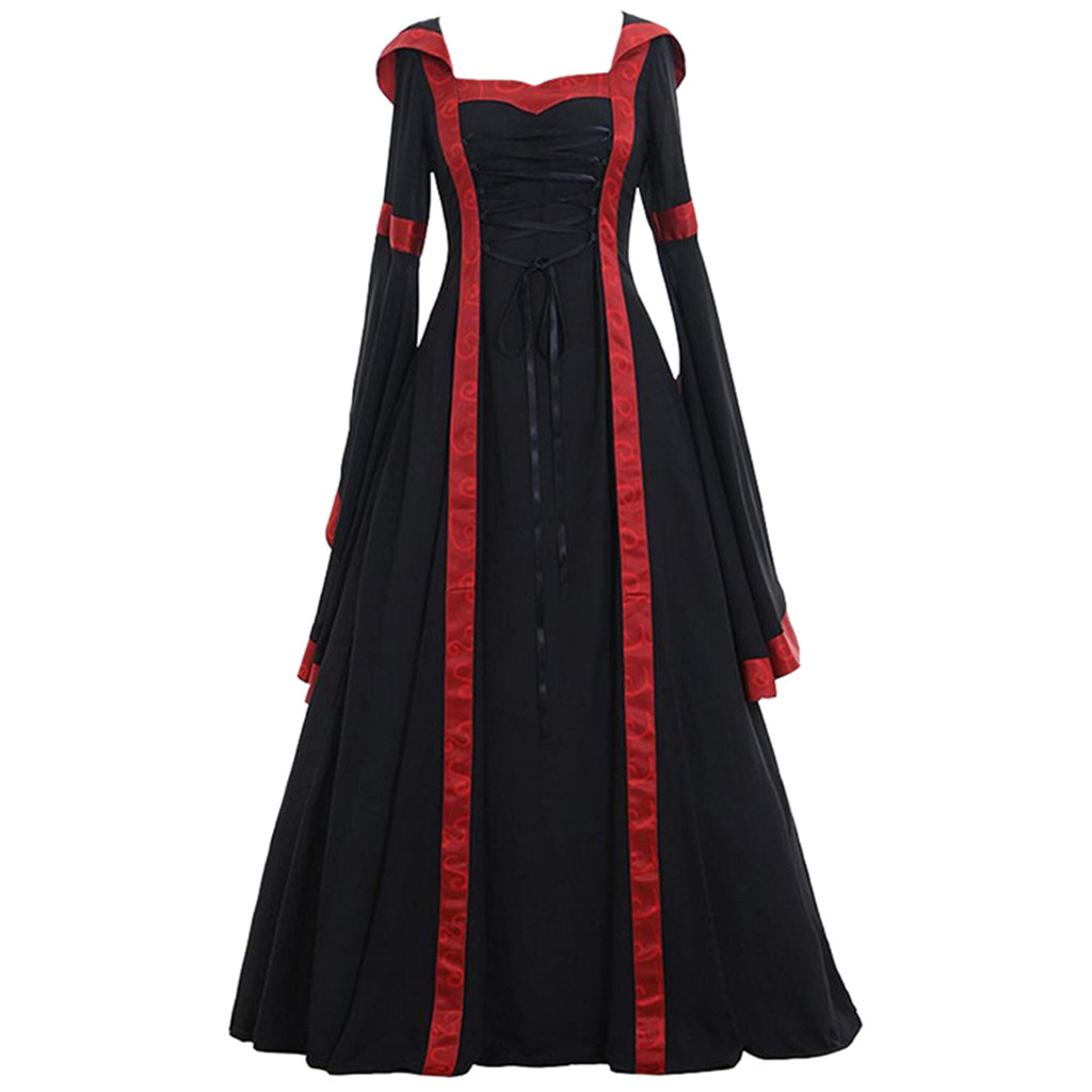 Vintage Fashion Dress - Women's Halloween Dressing Fashion Big Swing