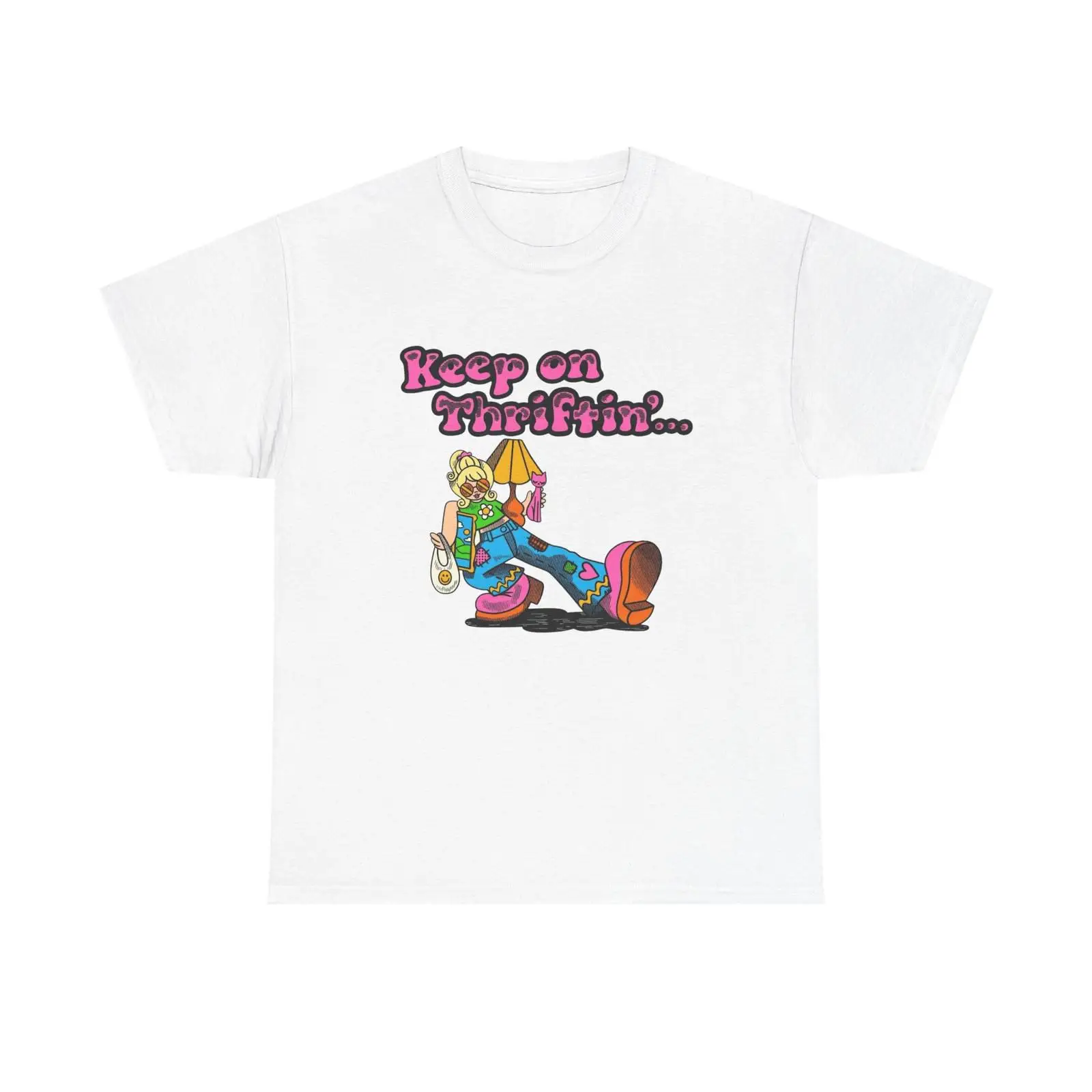Keep On Thrifting Funny T Shir - Vintage Fashion Thrift 评论和价格