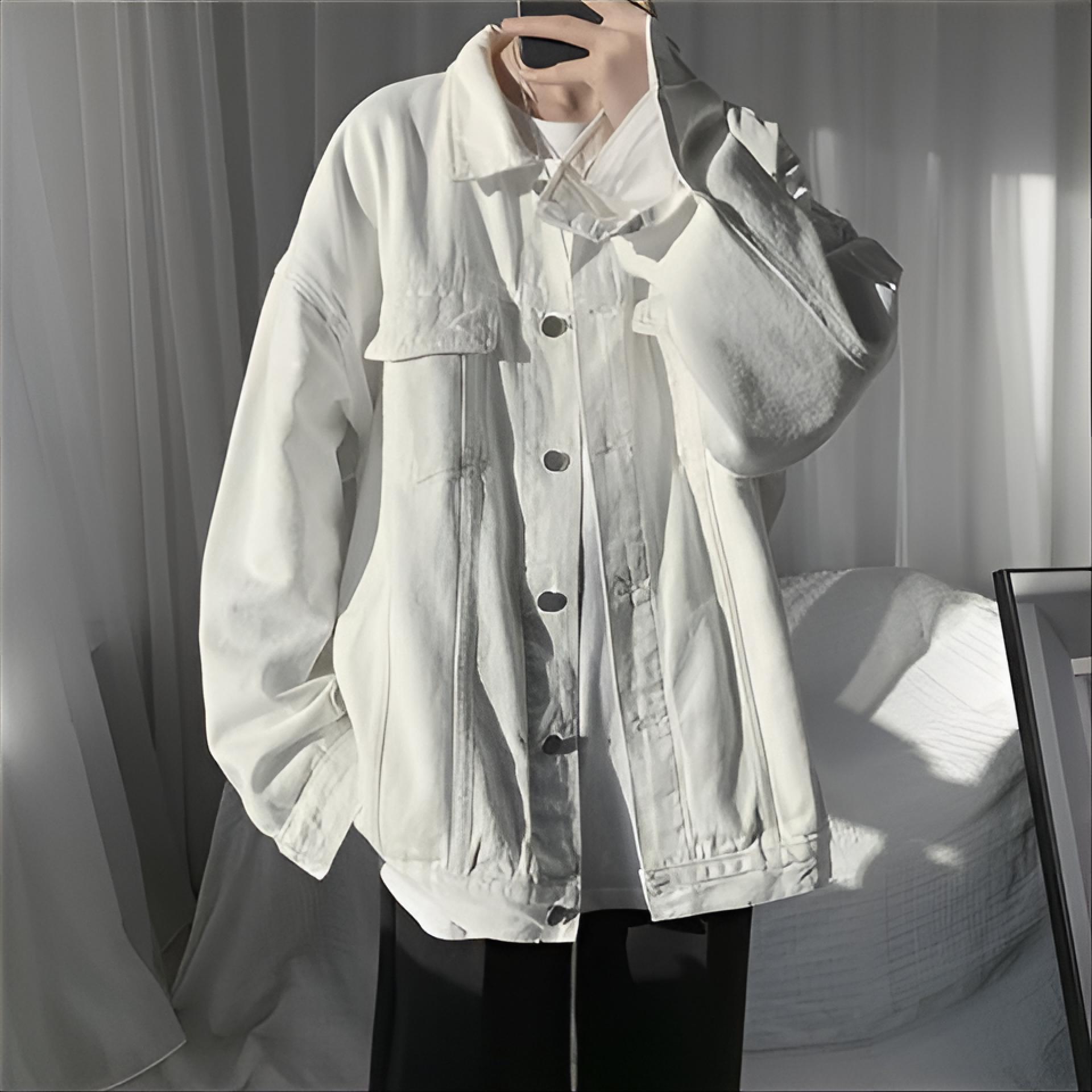 Mens Jacket Coat Metal Button  - Vintage Fashion Store 评论和价格