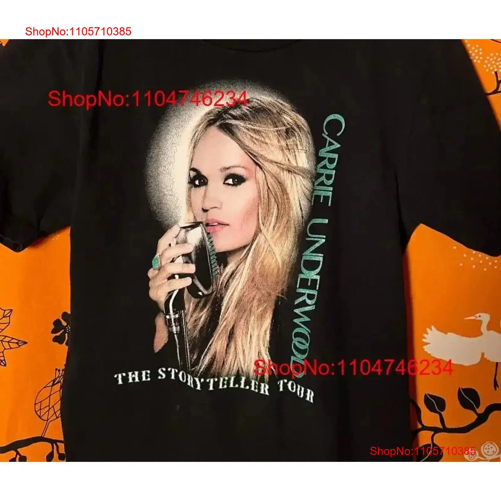 Carrie Underwood T shirt Uniqu - Vintage Fashion Thrift 评论和价格