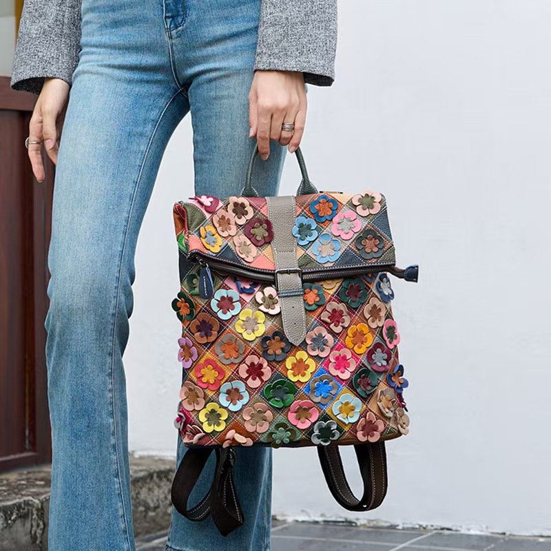 Vintage Women Genuine Leather  - Vintage Fashion Ladies 评论和价格