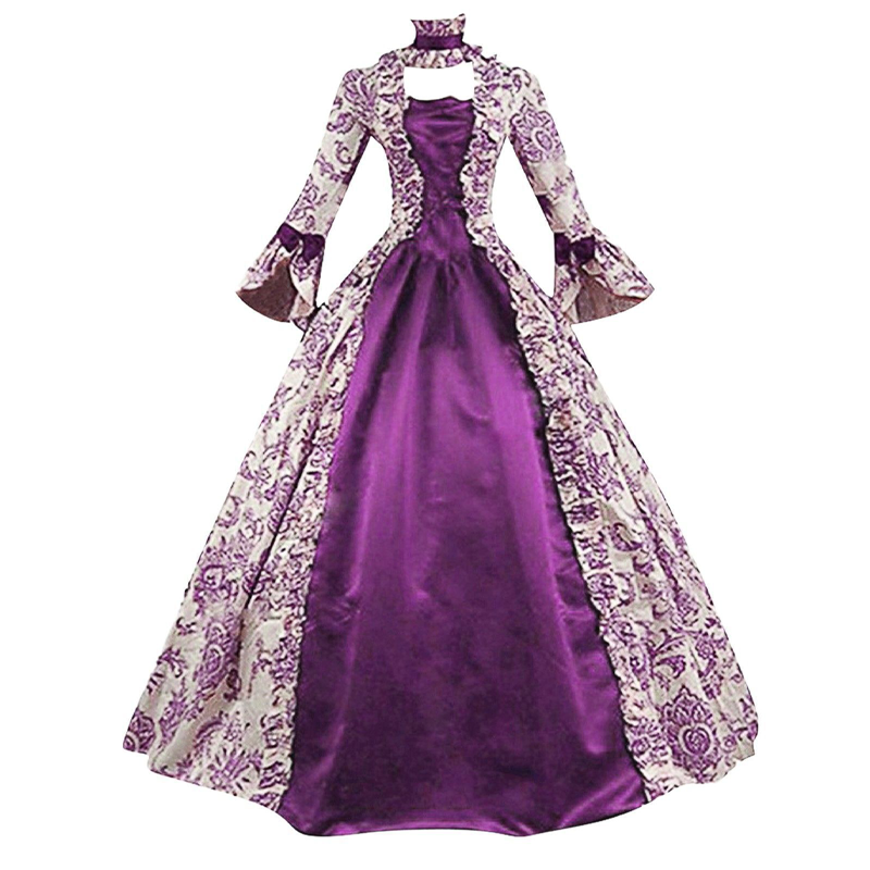Womens Vintage Ball Gown Victo - Vintage Fashion Dress 评论和价格