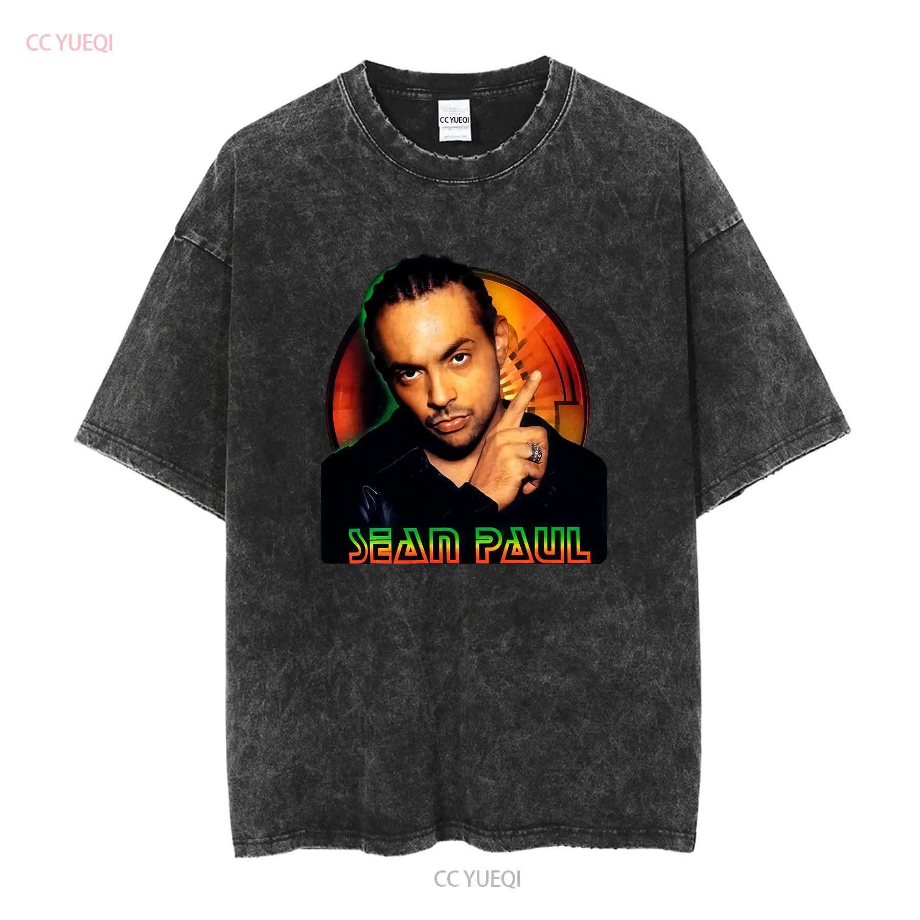 RAPPER Sean Paul black T shirt - Vintage Flannel Shirt 评论和价格