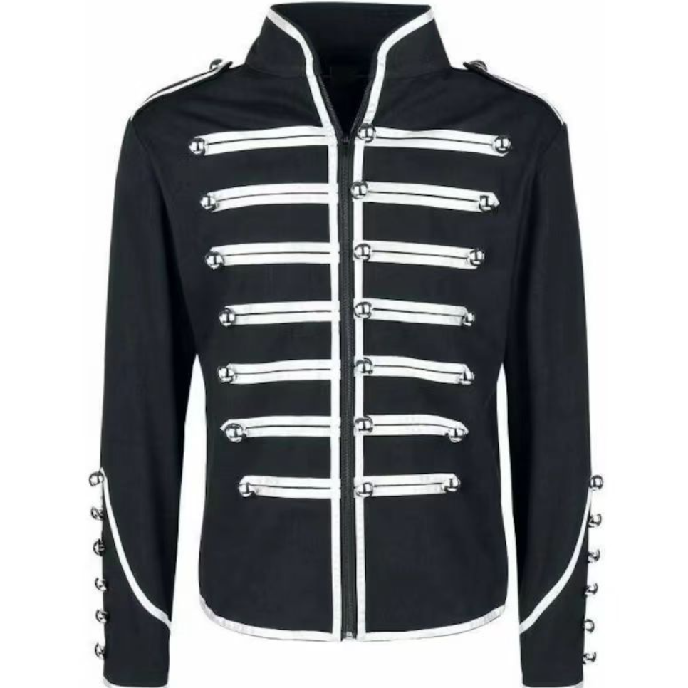 Men's Steampunk Rockstar Jacke - Vintage Fashion Dress 评论和价格