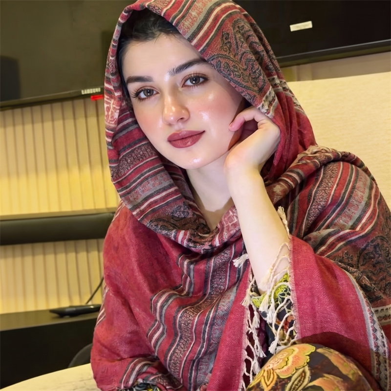 Vintage Paisley Print Hijab Fa - Vintage Fashion Ladies 评论和价格
