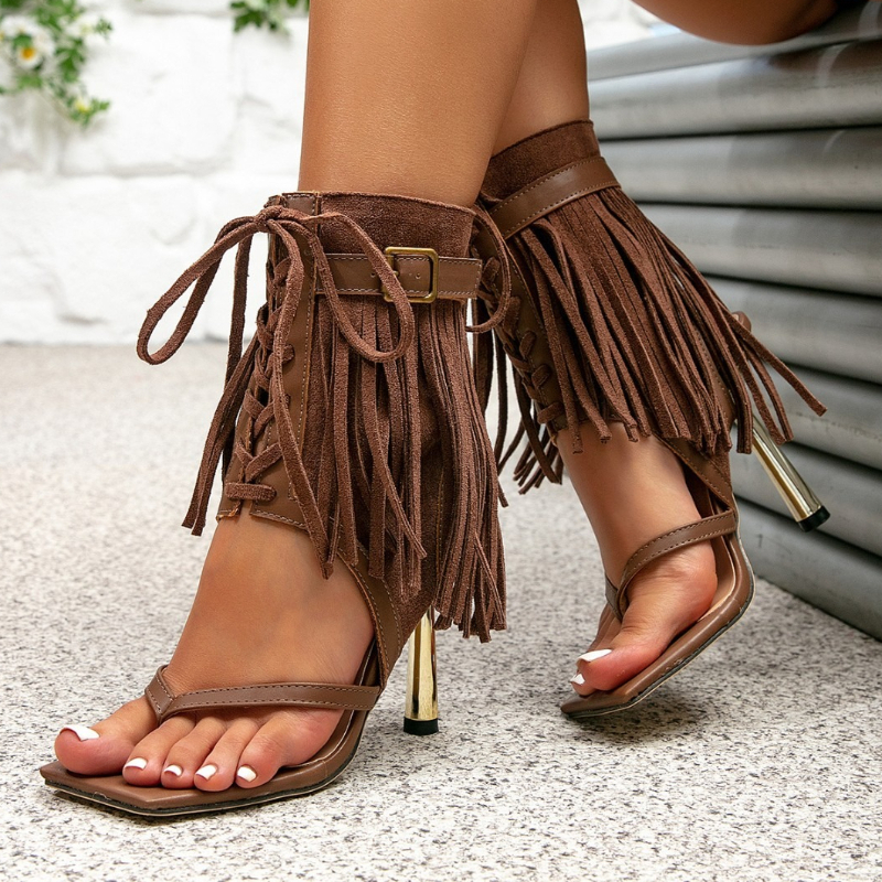 High Quality Faux Suede Ankle  - Vintage Fashion Aesthetic 评论和价格