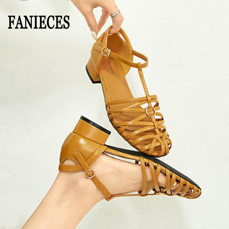 Plus Size Women Roman Sandals  - Vintage Fashion Dress 评论和价格