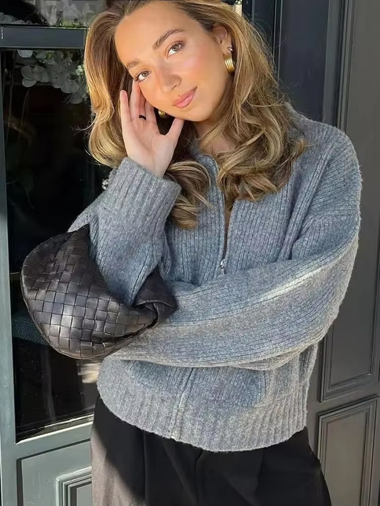 HH Vintage Women Solid Knitted - Crop Cardigan Vintage 评论和价格