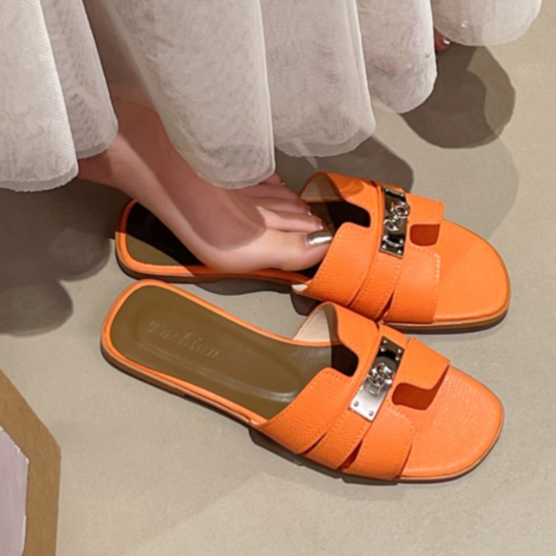 Square Open Toe Women's Solid  - Vintage Fashion Aesthetic 评论和价格