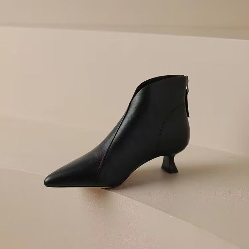 Autumn Winter Pointed Toe Wome - Vintage Fashion Ladies 评论和价格