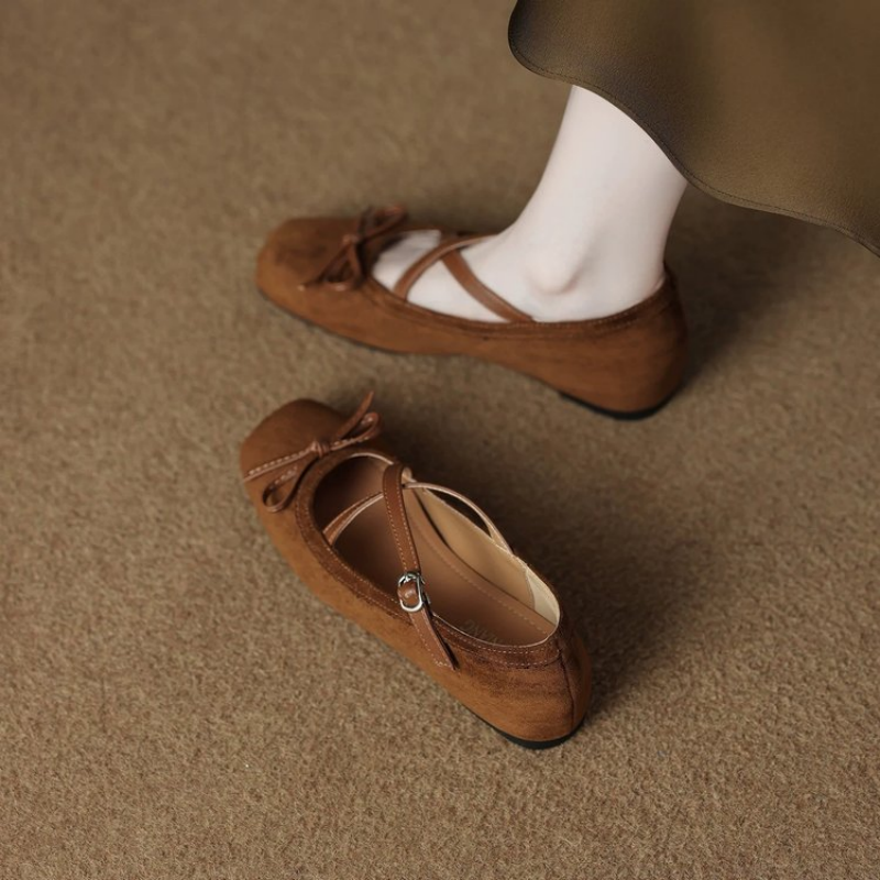 Women's Mary Jane Flats Criss- - Vintage Fashion Dress 评论和价格