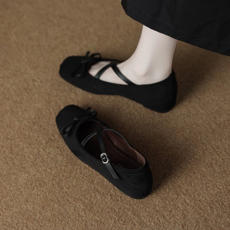 Women's Mary Jane Flats Criss- - Vintage Fashion Dress 评论和价格