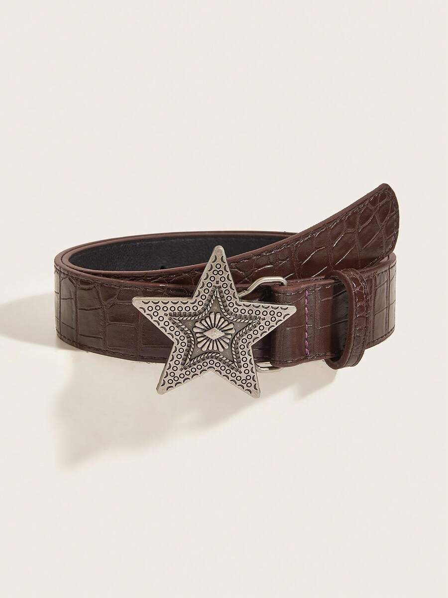 1pc Women's Belt, American Vin - Vintage Fashion Subculture 评论和价格