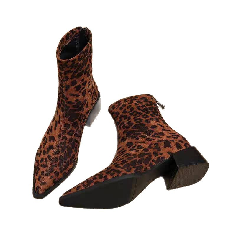 New Low Heel Women Mordern Ank - Vintage Fashion Dress 评论和价格