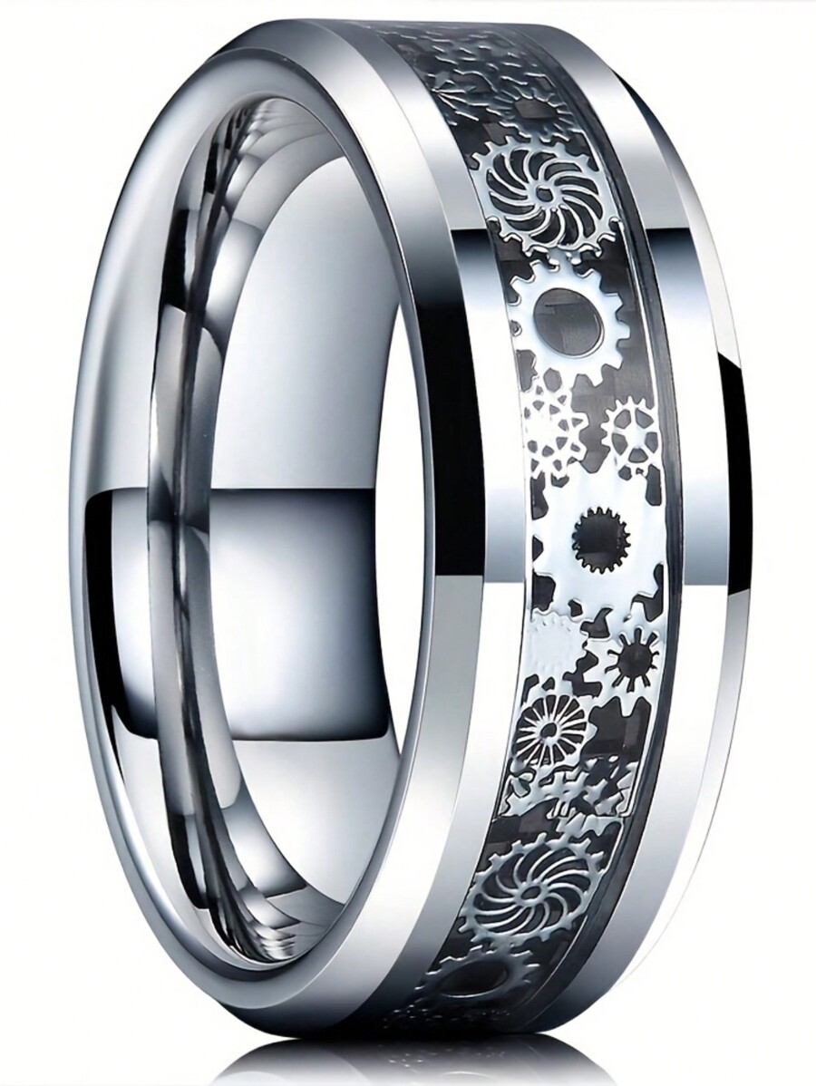1pc Vintage Steampunk Silver C - Vintage Fashion Wheel 评论和价格