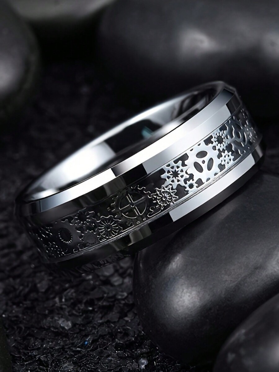 1pc Vintage Steampunk Silver C - Vintage Fashion Wheel 评论和价格