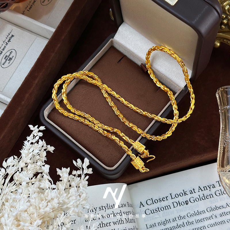 9999 24K real gold store same  - Vintage Fashion Store 评论和价格