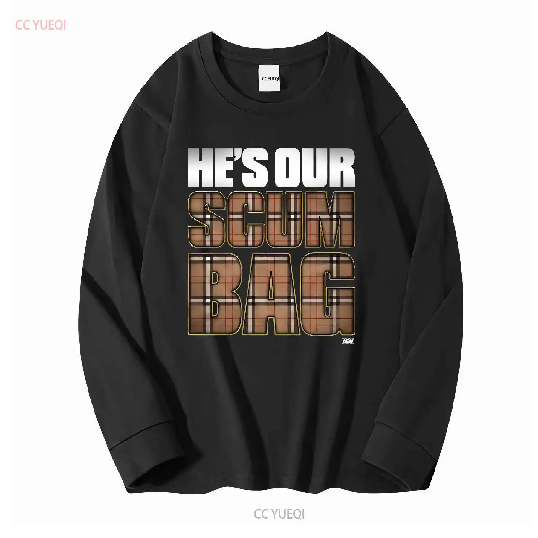 MJF He's Our Scum Bag AEW Offi - Vintage Flannel Shirt 评论和价格