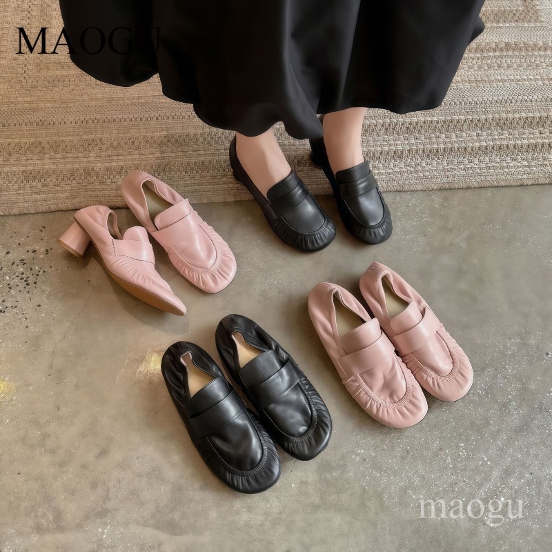 Soft Leather Loafers Women's P - Vintage Fashion Ladies 评论和价格