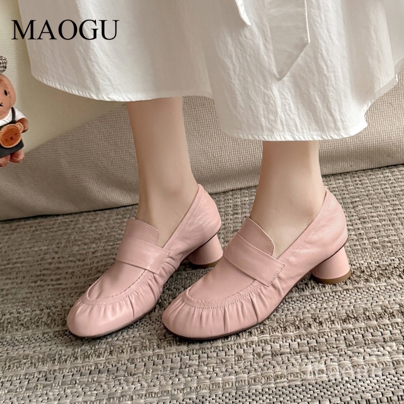 Soft Leather Loafers Women's P - Vintage Fashion Ladies 评论和价格