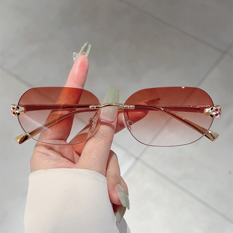 ZXIAC Trend Retro Rimless Squa - Vintage Fashion Tiktok 评论和价格
