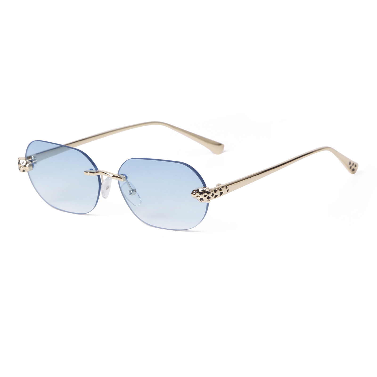 ZXIAC Trend Retro Rimless Squa - Vintage Fashion Tiktok 评论和价格