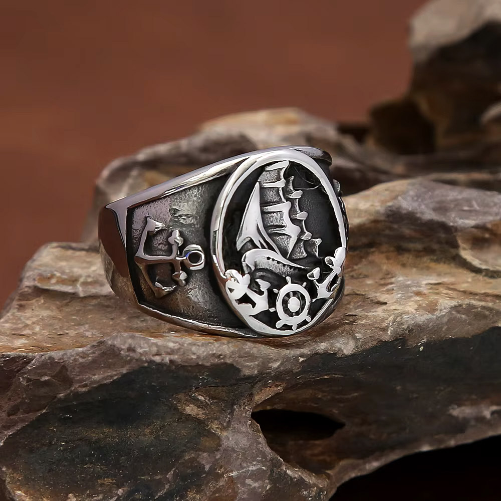 Vintage Nautical Nordic Sailbo - Vintage Fashion Wheel 评论和价格