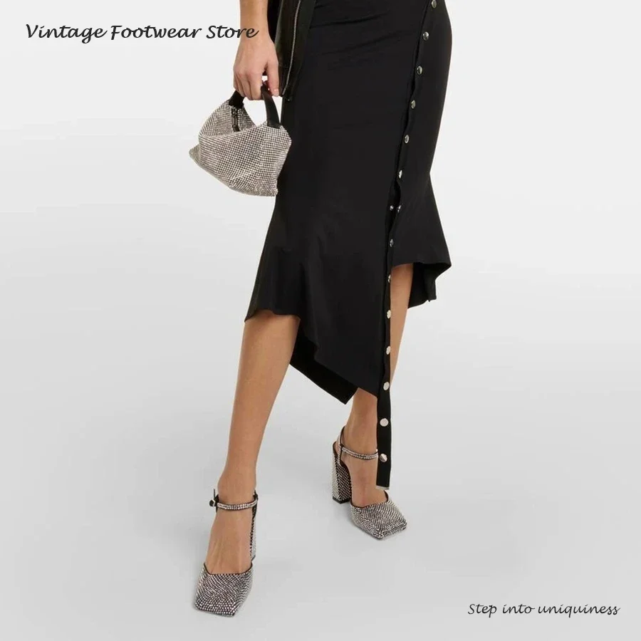Vintage Crystal Embellished Pu - Vintage Fashion Dress 评论和价格