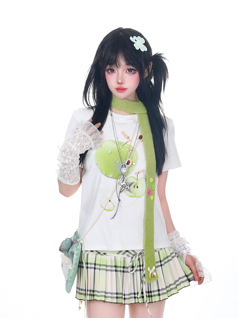 American Vintage Print T-shirt - Vintage Fashion Subculture 评论和价格