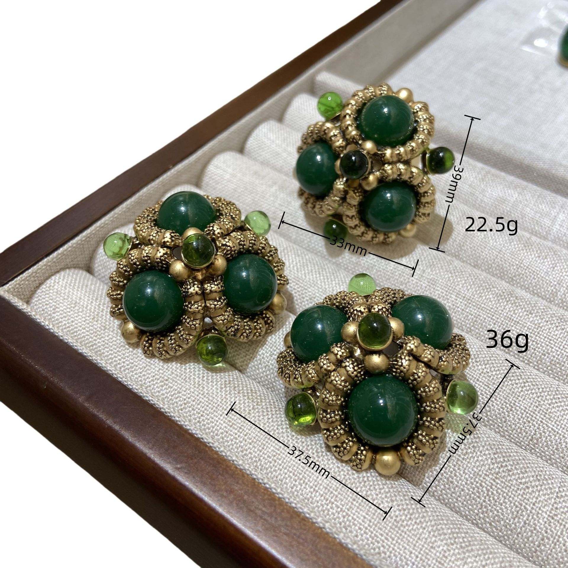 2025 lantern agate earrings on - Vintage Fashion Tiktok 评论和价格