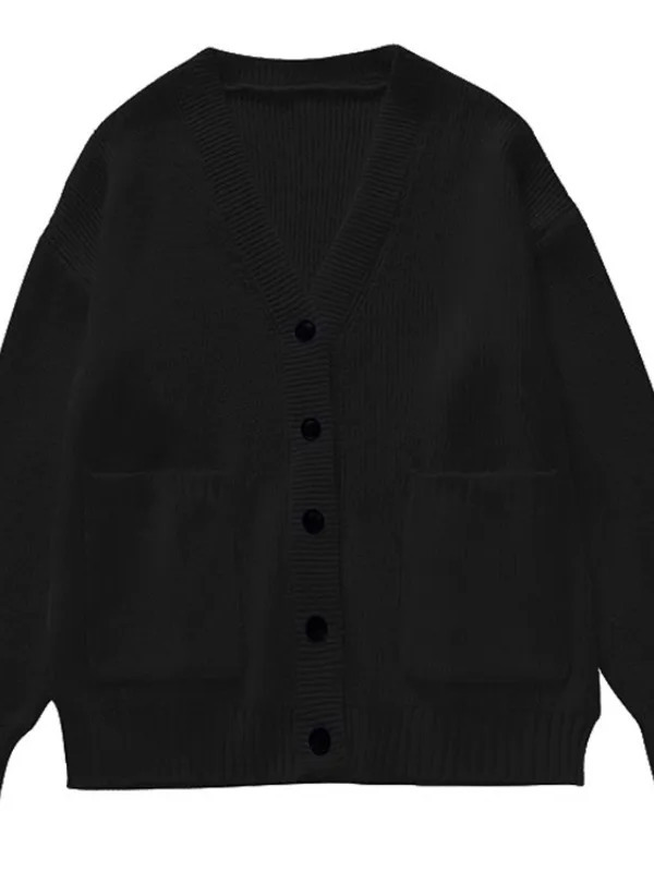 Loose Cardigan Women Long Slee - Crop Cardigan Vintage 评论和价格