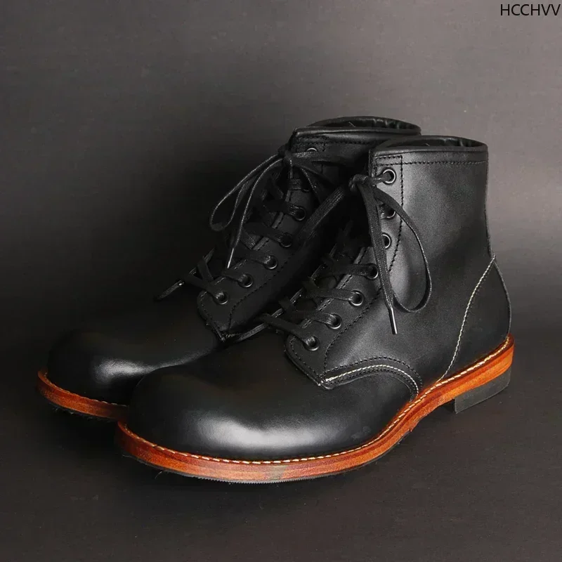 Vintage Men Goodyear-Welted Ge - Vintage Fashion Aesthetic 评论和价格