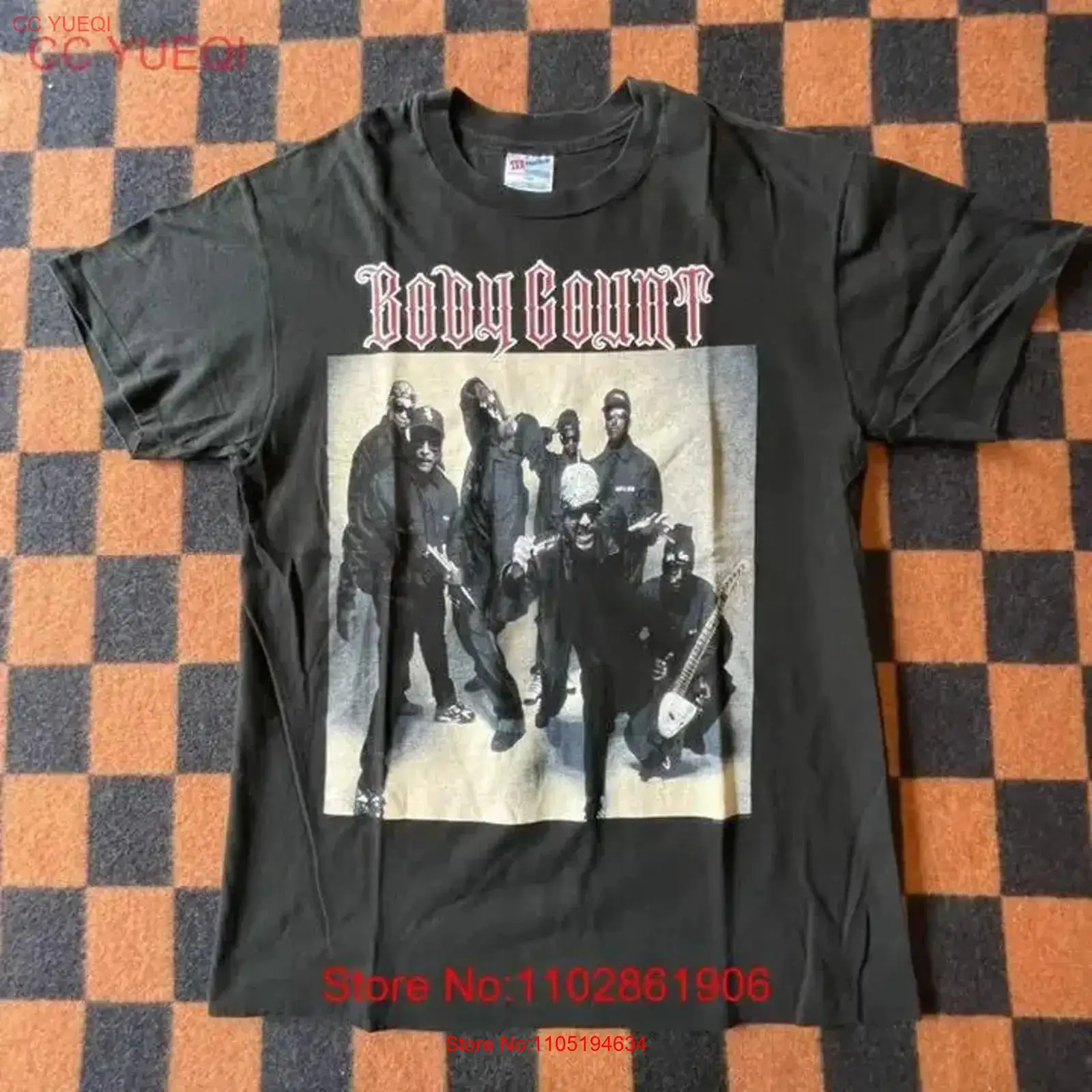BODY COUNT T Shirt ICE VINTAGE - Vintage Flannel Shirt 评论和价格
