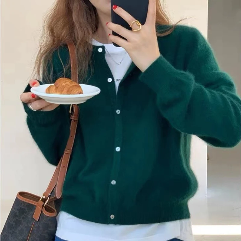 2026 Long Sleeve Vintage Y2k T - Crop Cardigan Vintage 评论和价格