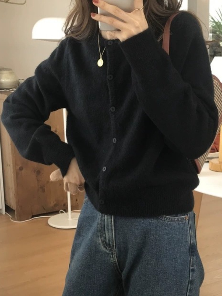 2026 Long Sleeve Vintage Y2k T - Crop Cardigan Vintage 评论和价格